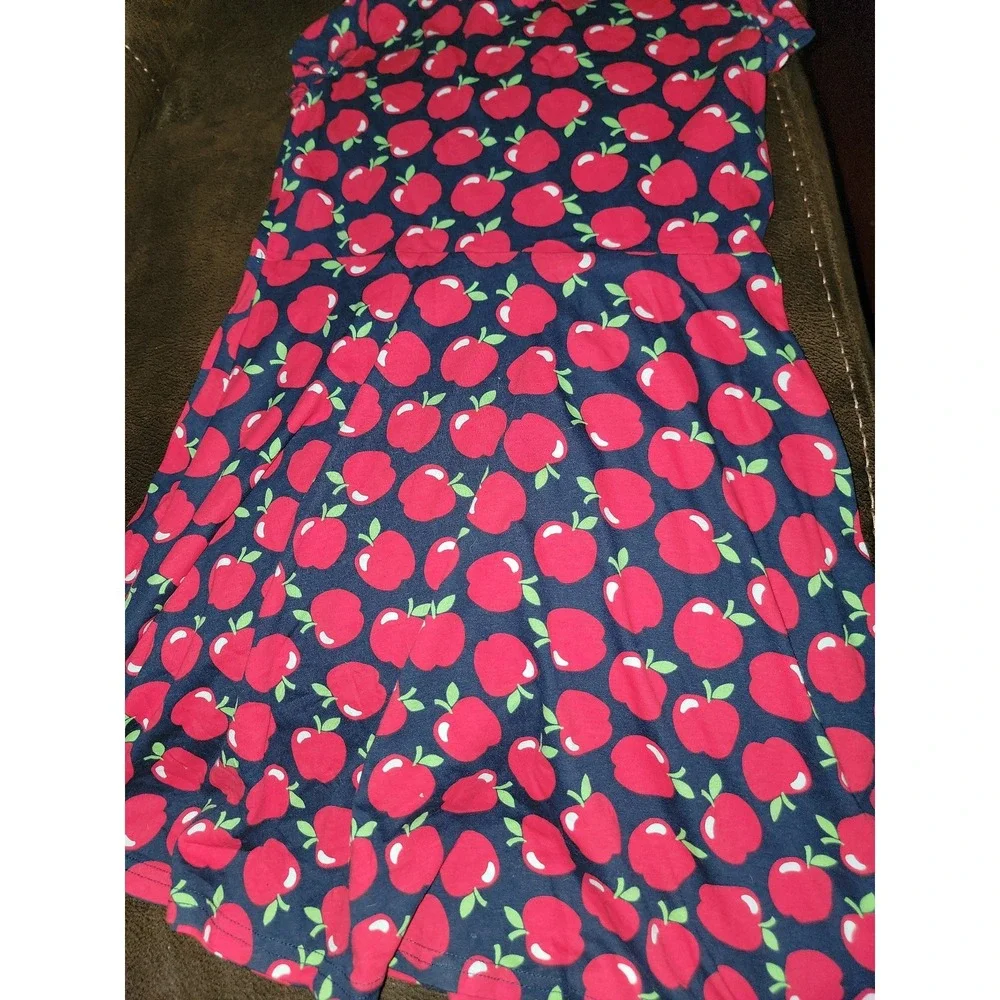 Children's place back to school apple dress size large 10 12 - Picture 3 of 3